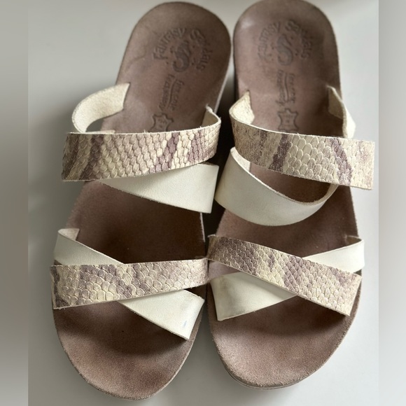 Fantasy Sandals Shoes - Fantasy Sandals Fantasy Sandals Wedge Made inGreece size 41